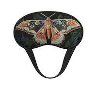 Schlafmaske für Seitenschläfer, Seiden-Schlafmasken mit Gummiband, superweich, Augen-Schlafschutz, schöne Motten-Verdunkelung, Nacht-Augenbinde für Damen und Herren, Reisen