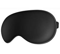 Schlafmaske, JEFlex Natural Seide Schlafbrille Augenbinde Augenmaske mit Verstellbarem Gurt