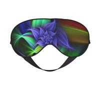 Schlafmaske mit abstraktem Blumendruck, Augenbinde, weicher Augenschutz für Damen und Herren, für Reisen, Nickerchen, Meditation