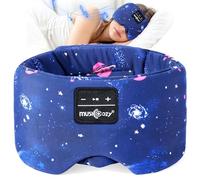 Schlafmaske mit Bluetooth-Kopfhörern, 100% verdunkelnde Seiden-Augenmaske, Kopfhörer für Männer und Frauen, weiche Schlafkopfhörer, Bluetooth-Augenmaske zum Schlafen, Reisen