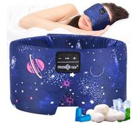 Schlafmaske mit Bluetooth-Kopfhörern, 100% verdunkelnde Seiden-Augenmaske | Weiche Schlafkopfhörer & Augenmaske Für Männer & Frauen. Perfekt Zum Schlafen, Reisen & Side Sleepers. Geschenkidee