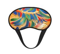 Schlafmaske mit Brotaufdruck, für Seitenschläfer, Cup-Form, Verdunkelung, Augenmaske, Schattierungen, Abdeckung für Damen und Herren