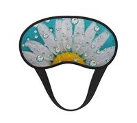 Schlafmaske mit Gänseblümchen-Aufdruck, Augen-Schlafmaske für Damen und Herren, für totale Dunkelheit, reduziert geschwollene Augenmaske