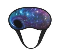 Schlafmaske mit Galaxie-Druck, für Seitenschläfer, niedliche Verdunkelung, Augenmaske, Schattierungen, Abdeckung für Zuhause oder Reisen