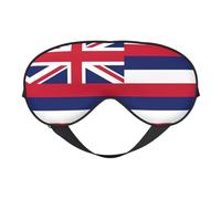 Schlafmaske mit Hawaii-Flagge, Nacht-Augenbinde, weicher Augenschutz für Damen und Herren, für Reisen, Nickerchen, Meditation