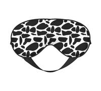 Schlafmaske mit Kuhdruck, Augenmasken zum Schlafen, doppelseitig, Schlafmasken für Damen und Herren, Verdunkelung, Augenabdeckungen zum Schlafen, Reisen