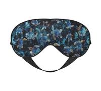 Schlafmaske mit Meeresschildkröten-Druck, Augenbinde, weicher Augenschutz für Damen und Herren, für Reisen, Nickerchen, Meditation