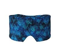 Schlafmaske mit Meeresschildkrötenmuster, für Männer und Frauen, weiche Augenabdeckung, schalldicht, Ohrenschützer, Stirnband für Reisen, Nickerchen