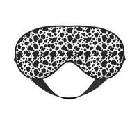 Schlafmaske mit niedlichem Kuhdruck, Augenmasken für Schlaf, doppelseitig, Schlafmasken für Damen und Herren, Verdunkelung, Augenabdeckungen zum Schlafen, Reisen