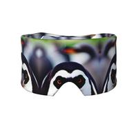 Schlafmaske mit niedlichem Pinguinkopf, weich, hautfreundlich, Augenabdeckungen, lichtblockierende Schlafmaske für Reisen, Yoga, Nickerchen