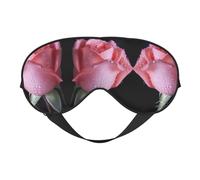 Schlafmaske mit schönen Rosen, Augenmaske zum Schlafen, voll verstellbarer Riemen, Augenabdeckungen für Damen/Herren