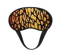 Schlafmaske mit Tier-Giraffen-Druck, für Damen und Herren, weiche und bequeme Schlafmaske, Verdunkelung, Augenabdeckung für Reisen, Yoga, Nickerchen, Schichtarbeit