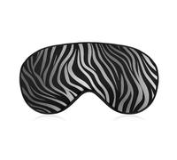 Schlafmaske mit Zebramuster, Augenmaske, Augenmasken für Schlafmasken für Damen und Herren, Reiseaugenmaske, verstellbare Schlafmaske, Schlafmaske, Verdunkelung, niedliche Schlafmaske