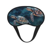 Schlafmaske, Schildkröte, schwimmen im Meer, Augenmaske zum Schlafen, Verdunkelung, Augenschutz, für Männer und Frauen, Schlafmaske, bequeme Augenbinde, Augenmaske für Nachtschlaf, Reisen, Nickerchen,
