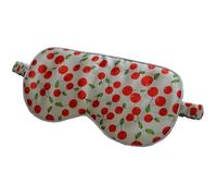 Schlafmaske seide Schlaf-Augenmaske aus reiner Seide, beidseitig Blumenmuster, Seiden-Augenschirm, super glatte Augenabdeckung, Reise-Entspannungshilfe, mehrfarbig(NO.7)