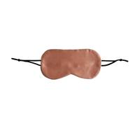 Schlafmaske Seide Summer Thin Eye Mask Adult Soft Blindfold Smooth Eyeshade For Sleeping Travel Yoga Elastic Band(Dark Pink,2pcs)