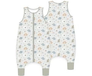 Schlafoverall BABY BEST "Elephants Schlafoverall 70cm", Jungen, Gr. N-Gr, grau, Bezug: 100% Baumwolle. Füllung: 100% Polyester, Overalls (97470233-0) grau