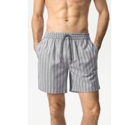 Schlafshorts Serie Stripe Hype Quartz Grey grau L