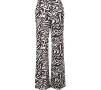 Schlaghose SPORTALM KITZBÜHEL, Damen, Gr. 46, N-Gr, beige gemustert, Web, Obermaterial: 100% Baumwolle, gemustert, mehrfarbig, regular fit lang, Hosen, mit allover Animalprint (87777233-46) beige gemu