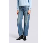 Schlagjeans LEVI'S, Damen, Gr. 27, Länge 32, blau (rescued city), Denim/Jeans, Obermaterial: 100% Baumwolle, normal lang, Jeans, im 5-Pocket-Style (54104809-27) rescued city