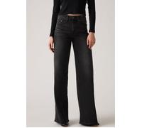 Schlagjeans LEVI'S, Damen, Gr. 28, Länge 34, rincess, Denim/Jeans, Obermaterial: 98% Baumwolle, 2% Elasthan, normal lang, Jeans Schlagjeans, weite Beinform (46278335-28)