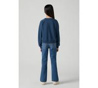 Schlagjeans LEVI'S KIDS "LVG PULL ON FLARE", Mädchen, Gr. 14 (158), N-Gr, blau (double talk), Denim/Jeans, Obermaterial: 68% Baumwolle, 30% Polyester, 2% Elasthan, lang, Jeans, mit Stretch - for Girls