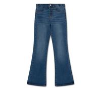 Schlagjeans LEVI'S KIDS "LVG PULL ON FLARE", Mädchen, Gr. 8 (128), N-Gr, blau (double talk), Denim/Jeans, Obermaterial: 68% Baumwolle, 30% Polyester, 2% Elasthan, lang, Jeans, mit Stretch - for Girls
