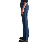 Schlagjeans MARC O'POLO "aus Organic-Cotton-Mix-Stretch", Damen, Gr. 28, Länge 32, blau (dunkelblau), Obermaterial: 98% Baumwolle, 2% Elasthan, unifarben, ausgestellt normal, Jeans (37573021-28) dunke