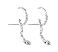 Schlangen-Ohrcuff,Kleine Legierungsschmuck-Modeaccessoires - Tier Huggie-Ohrringe Ohrstecker Earcuff - Für Frauen Männer Mama Outdoor Reisen Dating Hochzeit Party Geburtstag Feiertage