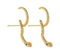 Schlangen-Ohrringe | Kleine modische Creolen Modeaccessoires - Gotischer Tier Ohrschmuck - Für Frauen Männer Mama Outdoor Reisen Dating Hochzeit Party Geburtstag Feiertage
