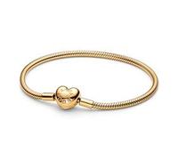 Schlangenarmband für Damen, Moments, IP Gold