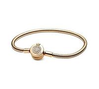 Schlangenglieder Armband Crown O für Damen, gold