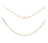 Schlangenkette aus 585 Rotgold