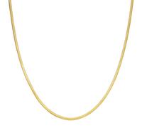 Schlangenkette EASTSIDE "ES2000", gelb (gelbgold), Halsketten, Damen, 40,0cm Basiskette + 5,0cm Verlängerung, Edelstahl (73962844-0) gelbgold