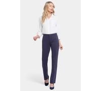 Schlanke Pants aus Ponte-Strick | Oxford Navy EU 32 / UK 4