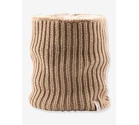 Sterntaler Schlauchschal aus Strick Unisex - warmer Baby Schal - Baby und Kinder Loop, gefüttert mit Microfleece - sand, 0