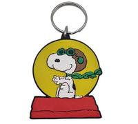 Schleich Peanuts Schlüsselanhänger aus PVC, Snoopy (Flieger), mehrfarbig, Medium