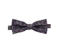 Schleife / Fliege - Seide - florales Muster - beige Venti