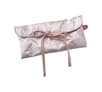 Schleifen-Geldbörse, tragbar, Federmäppchen, Wickeltasche, gesteppt, Kleingeld, Geldbörse, Make-up, Aufbewahrungstasche, Münzbeutel, modische Geldbörse, einfache Geldbörse, gestepptes Federmäppchen