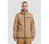 schlichte Brandit Herren Jacke Kapuze Beige L