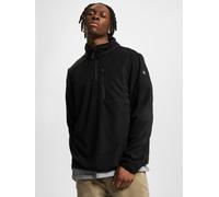 schlichte Brandit Herren Jacke Reißverschluss Fleece Schwarz 6XL