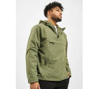 schlichte Brandit Herren Jacke Reißverschluss Kapuze Khaki 4XL