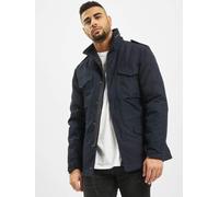 schlichte Brandit Herren Jacke Reißverschluss Taschen Navy XL