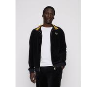 schlichte Sergio Tacchini Herren Jacke Reißverschluss mit Baumwolle Schwarz XL