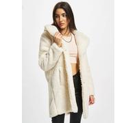 schlichte URBAN CLASSICS Damen Jacke Kordelzug 350 g/m² Ecru-Weiß XL