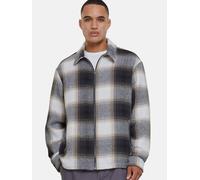 schlichte Urban Classics Herren Jacke Reißverschluss 410 g/m² Weiß/Schwarz XL