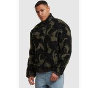 schlichte Urban Classics Herren Jacke Rippbündchen Oversize Camouflage S