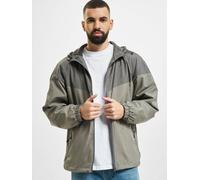 schlichte Urban Classics Herren Jacke Taschen Kapuze 78 g/m² Grau L