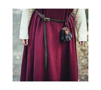 Schlichter Mittelalter Gürtel aus Leder schwarz 150cm