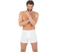 Schlüpfer TRIGEMA "TRIGEMA Unterhose Doppelripp im Doppelpack", Herren, Gr. 7, 2 Stk., weiß, 100% Baumwolle (Bio-Baumwolle kbA), Unterhosen (358811-7) weiß